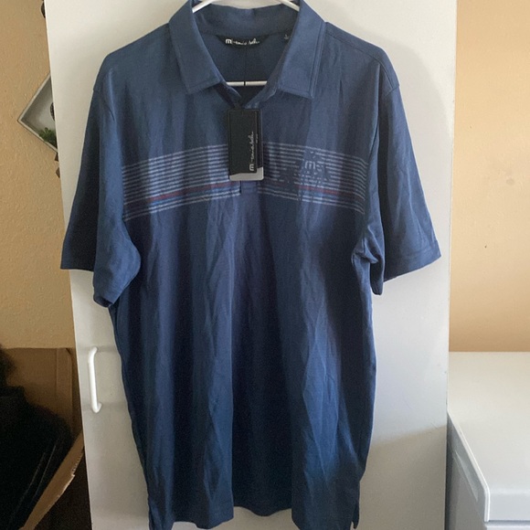 Travis Mathew, short sleeve, collared shirt, mens size Large - Picture 1 of 5